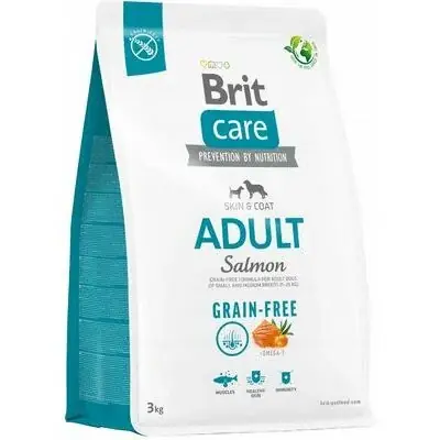 Finns i lager | Brit Care GF Adult Salmon Dry Dog Food 3kg