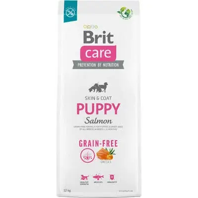 Precis tillagt - Brit Care GF Puppy Salmon Dry Dog Food 12kg