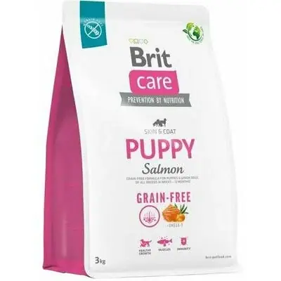Rea - Brit Care GF Puppy Salmon Dry Dog Food 3kg