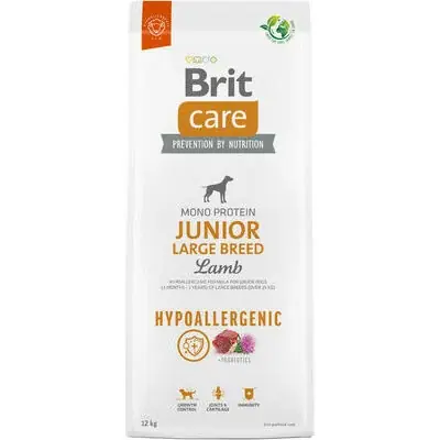 Brit Care HP Junior LB Lamb&Rice Dry Dog Food 12kg - Enkel beställning