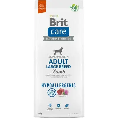 Storsäljare - Brit Care Hypoallergenic Adult Large Breed Lamb & Rice 12 kg
