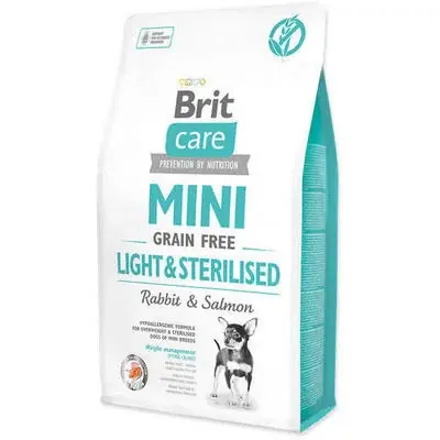 Nyhet | Brit Care Mini Light & Sterilised Dry Dog Food 2 kg