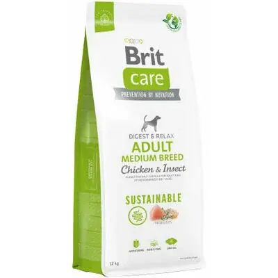 Brit Care SS Adult Medium Breed Chicken & Insect 12 kg | Nyhet hos oss