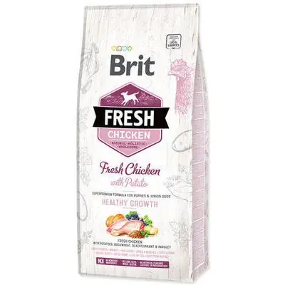 Tryggt köp | Brit Fresh Chicken with Potato Puppy 12 kg