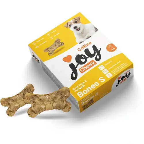 Precis inkommet | Calibra Joy Dog Chewy Bone S Gut & Pumpkin, 40 pcs X 900 Gr