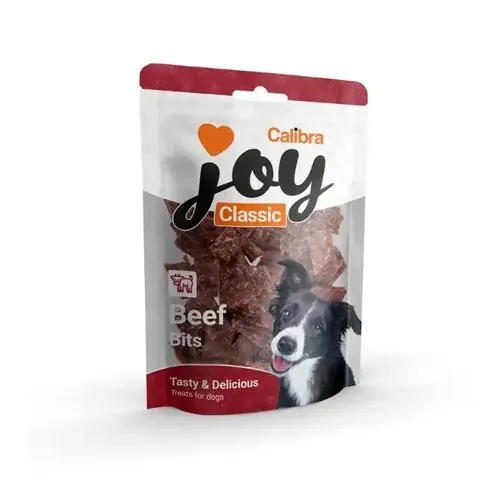 Beställ direkt - Calibra Joy Dog Classic Bits Beef, 80 grams