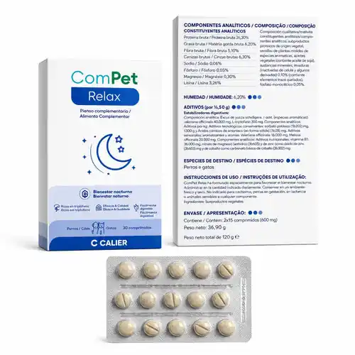 Nyinkommet | Calier Compet Relax 30 tablets