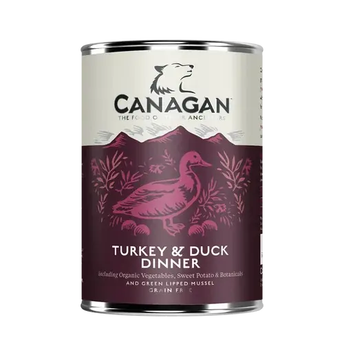 Snabb frakt - Canagan Turkey & Duck Dinner 400gm