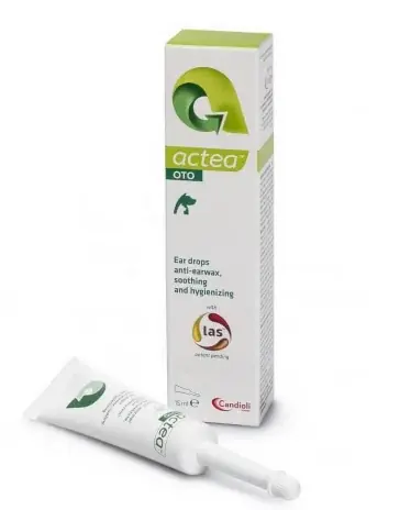 Finns tillgänglig - Candioli Actea oto Ear Drops For Dogs and Cats 15ml