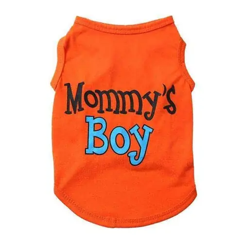 Kundfavorit | Canottierina per Cani con Stampa ”Mommy’s Boy”