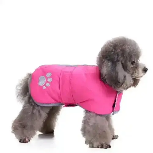 Cappotto Impermeabile a Mantella per Cani ”Morbido Abbraccio” - Nytt lägre pris