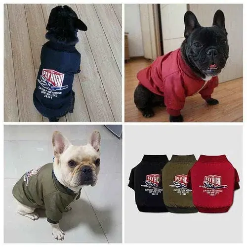 Bra pris - Cappotto per cani ”Fly High” imbottito con pile e bottoni DogModa