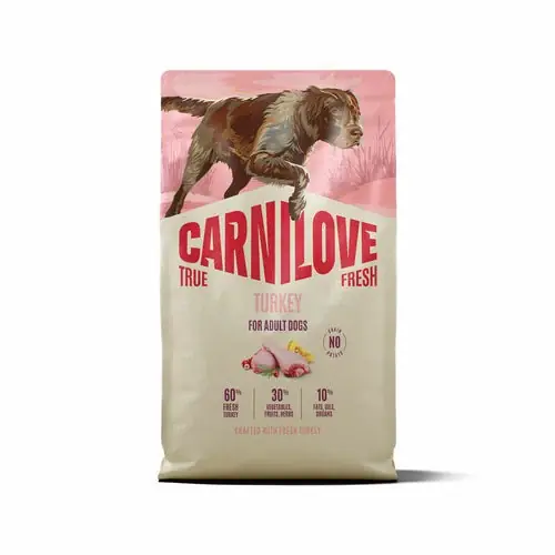 Carnilove Dog True Fresh Adult Turkey Dry Dog Food, 4 kg - Köp online