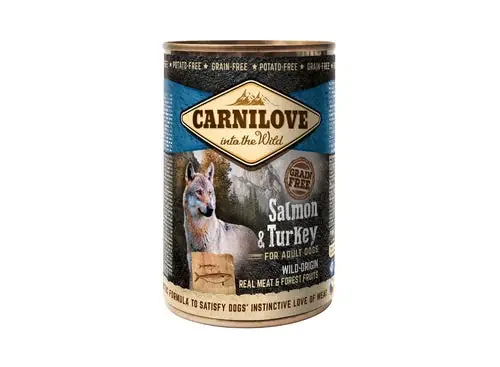 Försäljningssuccé | Carnilove Wild Meat Lax/Kalkon 400 g