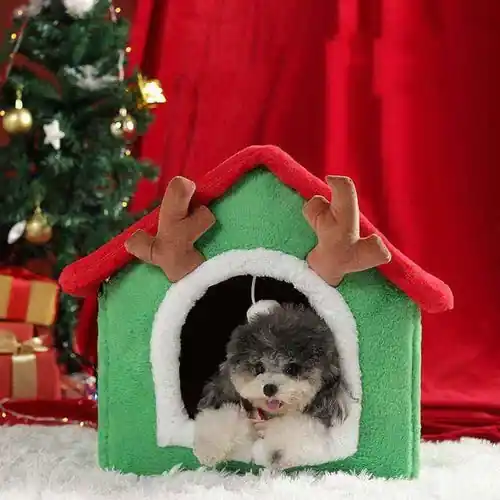 Kanonerbjudande | Casetta per Cani e Gatti Ripiegabile con Fondo Antiscivolo – Comfort e Praticità Ovunque