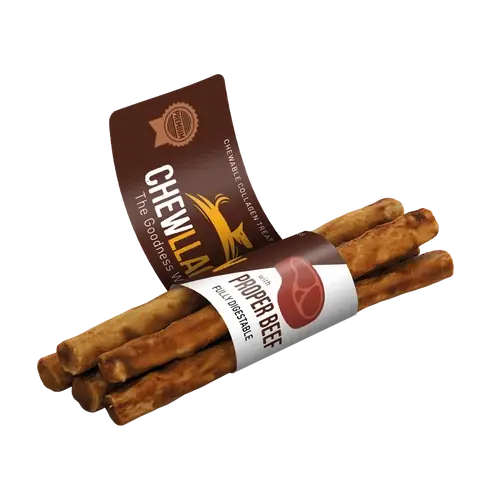 Chewllagen Tuggpinnar 5 – Pack Nöt – 12.5 CM | Expressfrakt