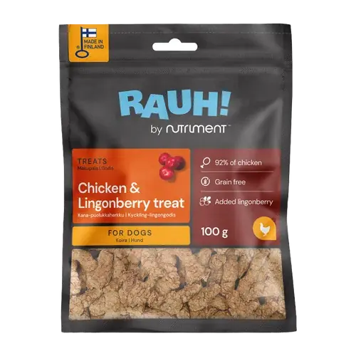 Nyhet i webbutiken - Chicken Lingonberry Godis – 100 G