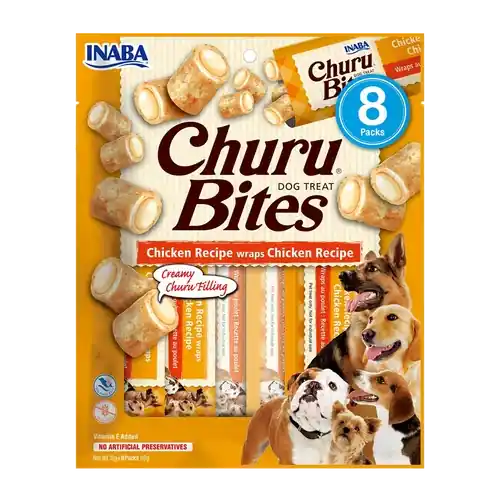 Churu Dog Bites Chicken Wraps – 8 ST | Enkel retur