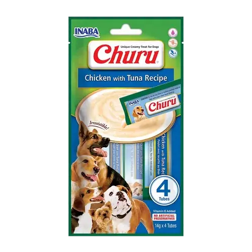 Churu Dog Chicken With Tuna – 4 ST | Bara denna vecka