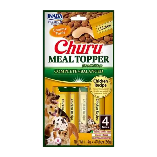 Finns att beställa | Churu Dog Meal Topper Chicken – 4 ST