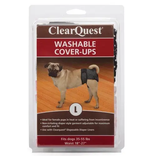Professionell kvalitet | Clear Quest Washable Cover-Up Large 2Pk Black/Pink
