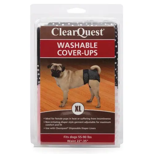 Sista chansen | Clear Quest Washable Cover-Up XL 2Pk Black/Pink