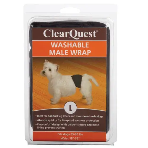 Passa på - Clear Quest Washable Male Wrap Large Black