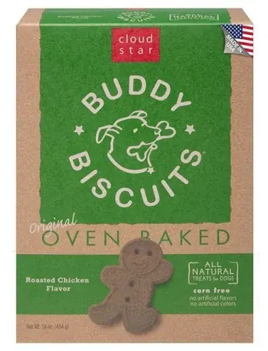 Nyligen lanserat - Cloud Star Buddy Biscuits Oven Baked Roasted Chicken Dog Treats