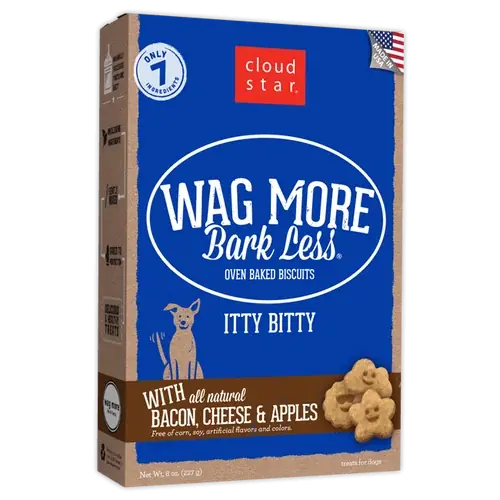 Bra pris - Cloud Star Itty Bitty Buddy Biscuits Bacon And Cheese Dog Treats