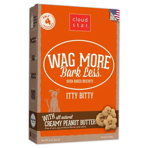 Cloud Star Itty Bitty Buddy Biscuits Peanut Butter Dog Treats | Tidsbegränsat erbjudande