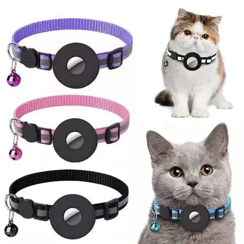 Collare Riflettente con Alloggio AirTag per Cani e Gatti - Tillverkarpris