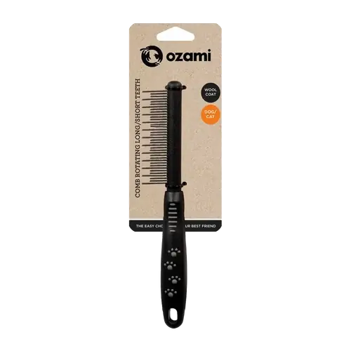 Comb Rotating Long/Short Teeth | Extra bra pris