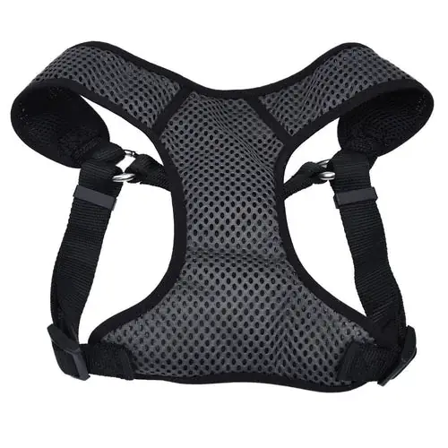 Specialerbjudande - Comfort Soft® Sport Wrap Adjustable Dog Harness, Grey with Black, Small – 5/8″ x 19″-23″