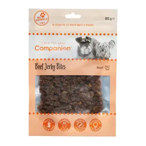 Companion Beef Jerky Bitar Nötkött - Populär