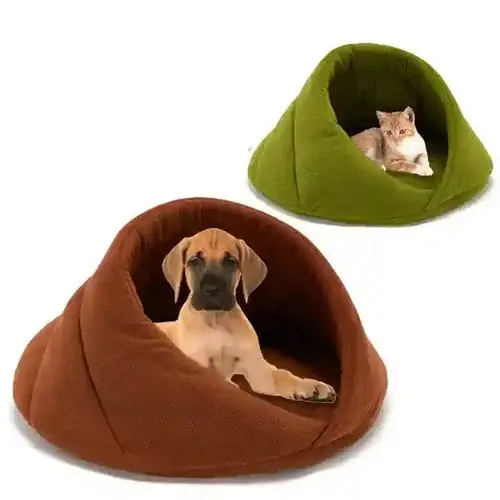 Beställ direkt - Cuccia Circolare per Cani e Gatti ”Abbraccio” in Pile Caldo