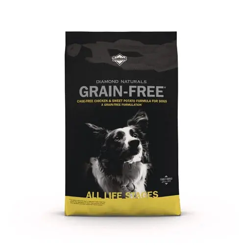 Få kvar i lager - Diamond Naturals Grain-Free Cage-Free Chicken & Sweet Potato Formula Dry Dog Food