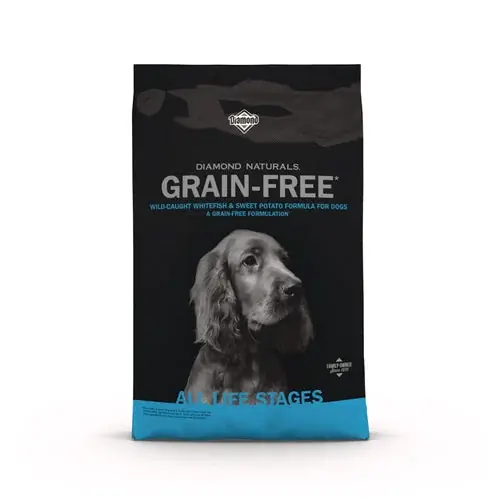 Spara nu - Diamond Naturals Grain-Free Wild-Caught Whitefish & Sweet Potato Formula Dry Dog Food