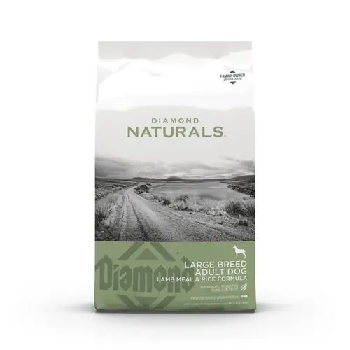 Populärt just nu | Diamond Naturals Large Breed Adult Lamb and Rice Formula Dry Dog Food, 40 lb. Bag