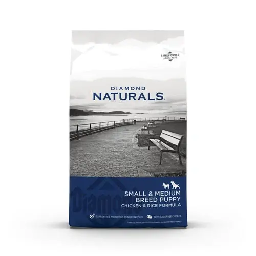 Nyhet hos oss | Diamond Naturals Small & Medium Breed Puppy Chicken & Rice Dry Dog Food