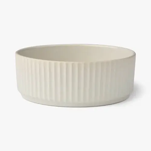 Hög kvalitet - Dog Copenhagen – Kronborg Dog Bowl – Off White