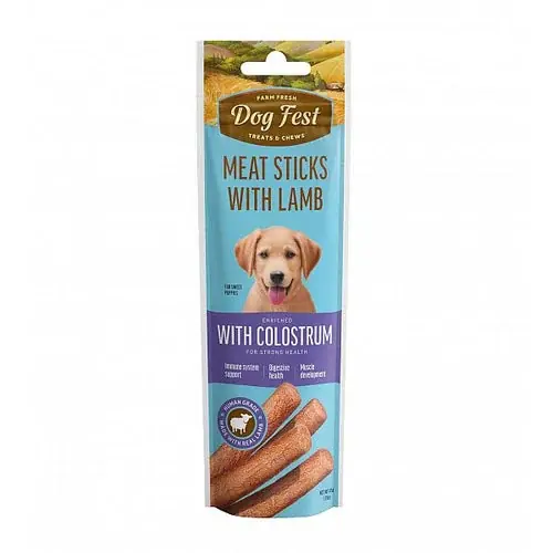 Direkt från tillverkaren - Dogfest Lamb Stick With Colostrum Treats For Puppies, 45g