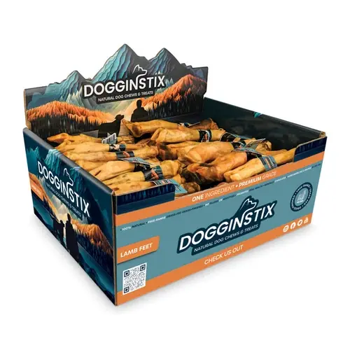 Under begränsad tid - Dogginstix Lamb Feet Dog Treats