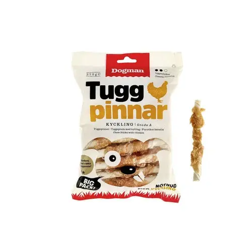 Dogman – Tuggriskor med kyckling, 375g | Kundernas favorit