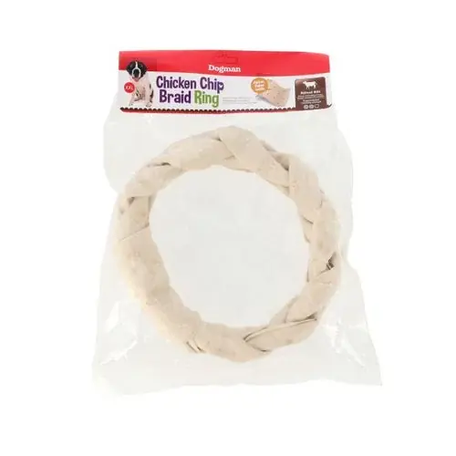 Kundfavorit - Dogman – XXL Kyckling Chip flätad ring