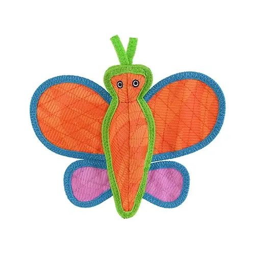 Spara nu - DuraForce ButterFly Orange Dog Toy