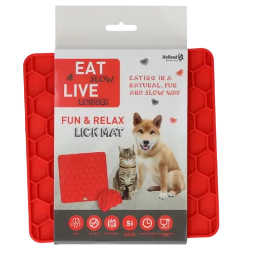 Eat Slow Live Longer Lick Mat Honeycomb - Rea
