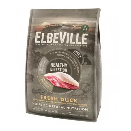 Elbeville Dry Dog Food Adult All Breeds with Duck 4 kg | Populär