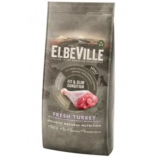 Fabrikspris | Elbeville Dry Dog Food Adult All Breeds with Turkey, 20 kg