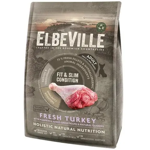 Passa på nu | Elbeville Dry Dog Food Adult Mini with Turkey, 20 kg