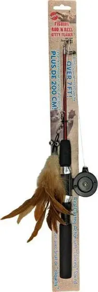 Köp idag | Ethical Pet Fishing Rod n Reel Kitty Teaser